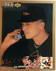 Cal Ripken Jr. [Gold Signature] Baseball Cards 1994 Collector's Choice Prices