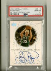 Larry Bird #LB-S Basketball Cards 2002 Ultimate Collection Signatures Prices