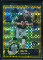 Rich Gannon [Gold Xfractor] #104 Football Cards 2003 Topps Chrome Prices