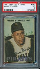 Willie Stargell #280 Baseball Cards 1967 Venezuela Topps Prices