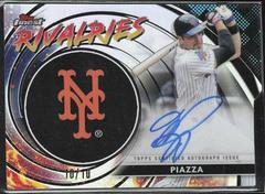Mike Piazza #FRA-MP Baseball Cards 2023 Topps Finest Rivalries Die Cut Autographs Prices