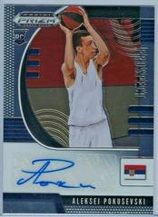 Aleksej Pokusevski Basketball Cards 2020 Panini Prizm Draft Picks Autographs Prices