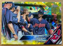 Cleveland Indians #398 Baseball Cards 2016 Topps Chrome Sapphire Prices