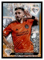 Hector Herrera [Orange] #DD-11 Soccer Cards 2023 Topps Chrome MLS Derby Diamonds Prices