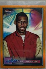 Danny Manning [Orange Refractor] Basketball Cards 2021 Topps Finest Prices