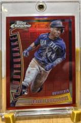 Julio Rodriguez [Red] #YQ-2 Baseball Cards 2022 Topps Chrome Youthquake Prices