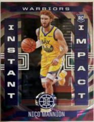 Nico Mannion #3 Basketball Cards 2020 Panini Illusions Instant Impact Prices
