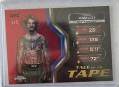 Sean O'Malley [Red Refractor] #TFT-5 Ufc Cards 2024 Topps Chrome UFC Tale of the Tape Prices