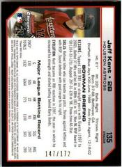 Jeff Kent [Xfractor] Baseball Cards 2004 Bowman Chrome Prices