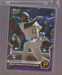 Ke'Bryan Hayes [Purple] #2 Baseball Cards 2021 Topps Now Prices