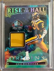 Eric Dickerson [Turquoise] Football Cards 2022 Panini Origins Rise to the Hall Prices