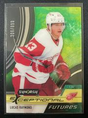 Lucas Raymond [Green] Hockey Cards 2021 Upper Deck Synergy Exceptional Futures Prices