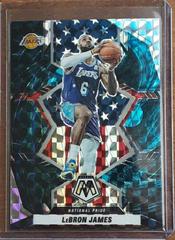 LeBron James [Genesis] #246 Basketball Cards 2021 Panini Mosaic Prices