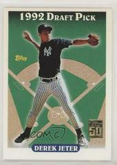 Derek Jeter #50 Baseball Cards 2001 Topps Through the Years Prices