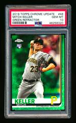 Mitch Keller [Green Refractor] #48 Baseball Cards 2019 Topps Chrome Update Prices