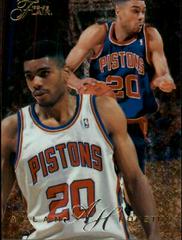 Allan Houston Basketball Cards 1995 Flair Prices