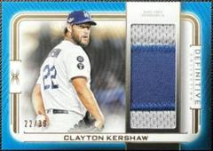 Clayton Kershaw [Blue] #DJR-CKE Baseball Cards 2023 Topps Definitive Jumbo Relic Collection Prices