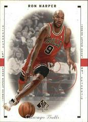 Ron Harper #21 Basketball Cards 1998 SP Authentic Prices