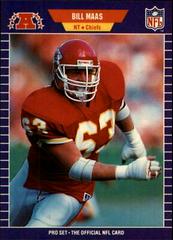 Bill Maas Football Cards 1989 Pro Set Prices