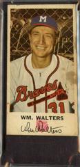 WM. Walters #31 Baseball Cards 1954 Johnston Cookies Braves Prices