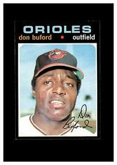 Don Buford #29 Baseball Cards 1971 Topps Prices