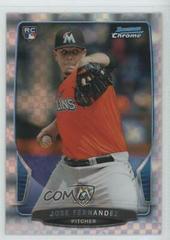Jose Fernandez [Xfractor] Baseball Cards 2013 Bowman Chrome Prices