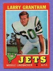 Larry Grantham #228 Football Cards 1971 Topps Prices
