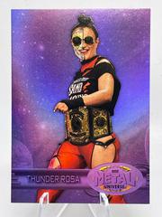 Thunder Rosa [Purple Spectrum] Wrestling Cards 2022 SkyBox Metal Universe AEW 1997 98 Retro Prices
