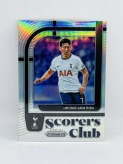 Heung Min Son [Silver] Soccer Cards 2022 Panini Prizm Premier League Scorers Club Prices