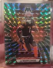 Ja'Marr Chase [Green Swirl] #43 Football Cards 2023 Panini Mosaic Prices