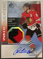 Patrick Kane [Patch] Hockey Cards 2021 SP Game Used Inked Sweaters Autograph Prices