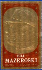 Bill Mazeroski #23 Baseball Cards 1965 Topps Embossed Prices