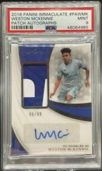 Weston McKennie Soccer Cards 2018 Panini Immaculate Rookie Autographs Prices