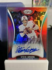 Steve Grogan [Red] Football Cards 2018 Panini Certified Mirror Signatures Prices
