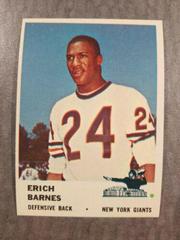 Erich Barnes #73 Football Cards 1961 Fleer Prices