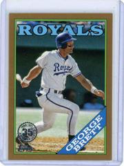 George Brett [Gold] #T88-7 Baseball Cards 2023 Topps Silver Pack 1988 35th Anniversary Prices