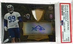 Aaron Donald [Gold Refractor] Football Cards 2014 Bowman Sterling Autograph Prices