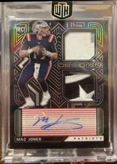 Mac Jones [Jersey Autograph Red] #205 Football Cards 2021 Panini Obsidian Prices