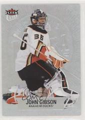John Gibson [Platinum] #M-17 Hockey Cards 2021 Ultra Medallions Prices