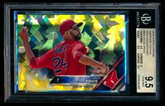 David Price [Gold] #450 Baseball Cards 2016 Topps Chrome Sapphire Prices