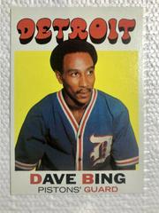 Dave Bing Basketball Cards 1971 Topps Prices