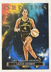 Lexie Brown [Blue] #5 Basketball Cards 2023 Panini Origins WNBA Prices