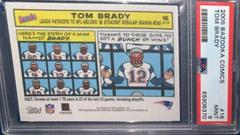 Tom Brady #16 Football Cards 2005 Bazooka Comics Prices