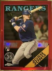 Josh Jung [Red] Baseball Cards 2023 Topps Chrome 1988 Prices