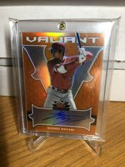 Shohei Ohtani [Autographs Orange] #BA-SO1 Baseball Cards 2018 Leaf Valiant Prices