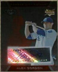 Alex Gordon [Autograph Silver Red] #121 Baseball Cards 2007 Topps CO Signers Prices