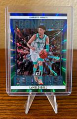 LaMelo Ball [Blue Green] #12 Basketball Cards 2023 Panini Donruss Franchise Features Prices