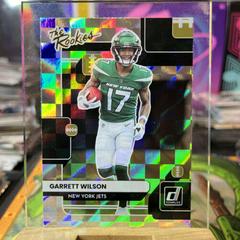 Garrett Wilson #TR-8 Football Cards 2022 Panini Donruss Optic The Rookies Prices
