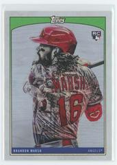 Brandon Marsh [Green Rainbow Foil] #28 Baseball Cards 2022 Topps X Lauren Taylor Prices