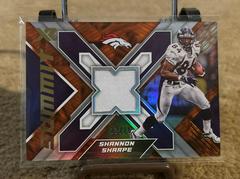 Shannon Sharpe [Orange] Football Cards 2022 Panini XR Summit Swatches Prices